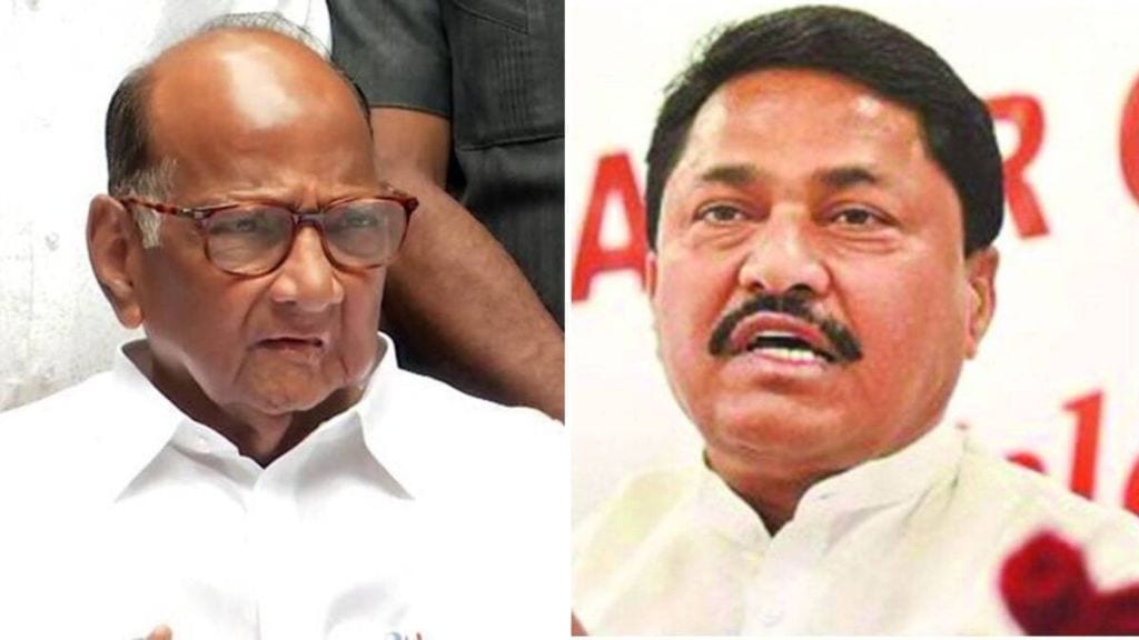 nana patole and sharad pawar