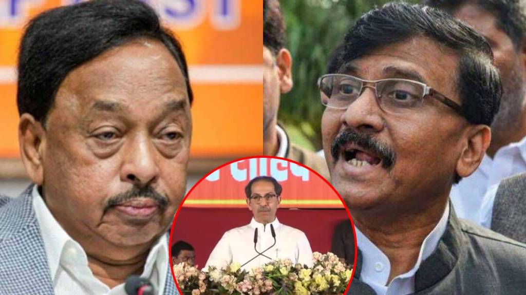 narayan rane sanjay raut uddhav thackeray