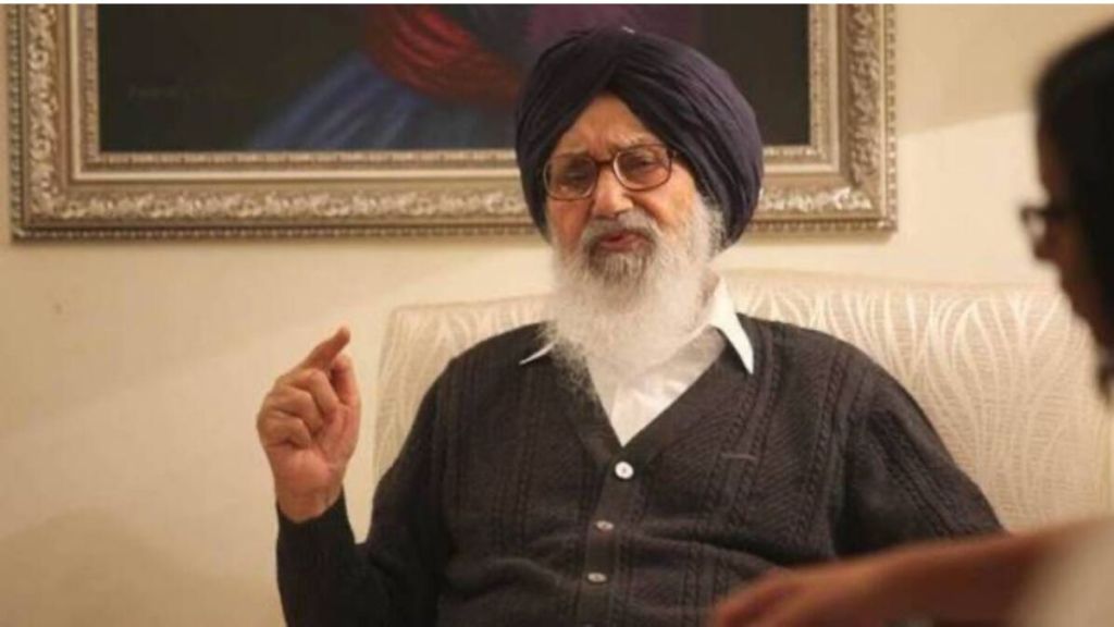 prakash singh badal death news