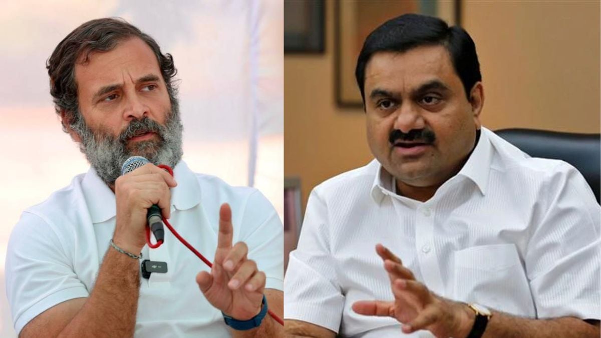 rahul gandhi and gautam adani hindenburg research