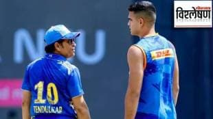 sachin tendulkar son arjun tendulkar first ipl wicket