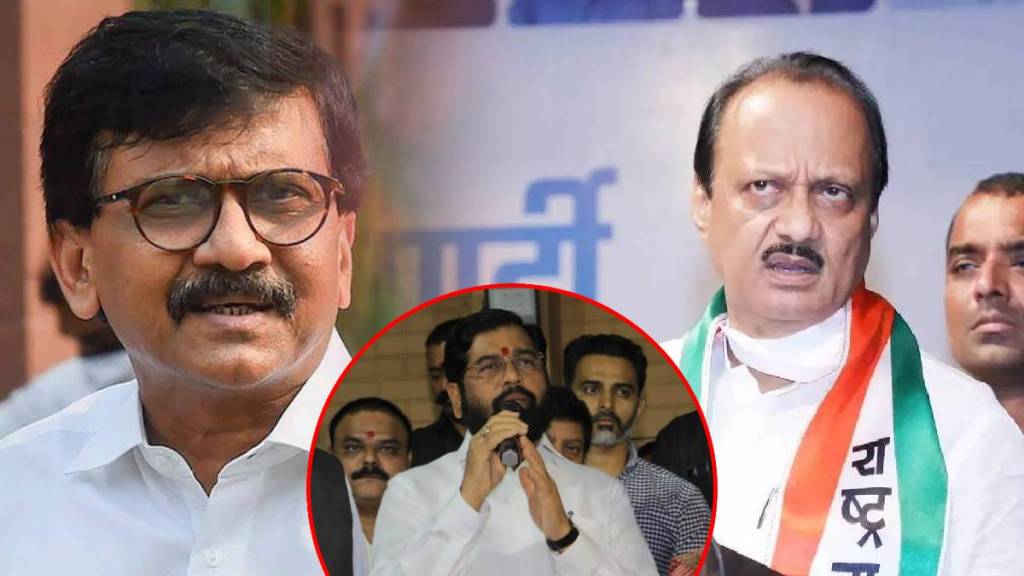 sanjay raut ajit pawar