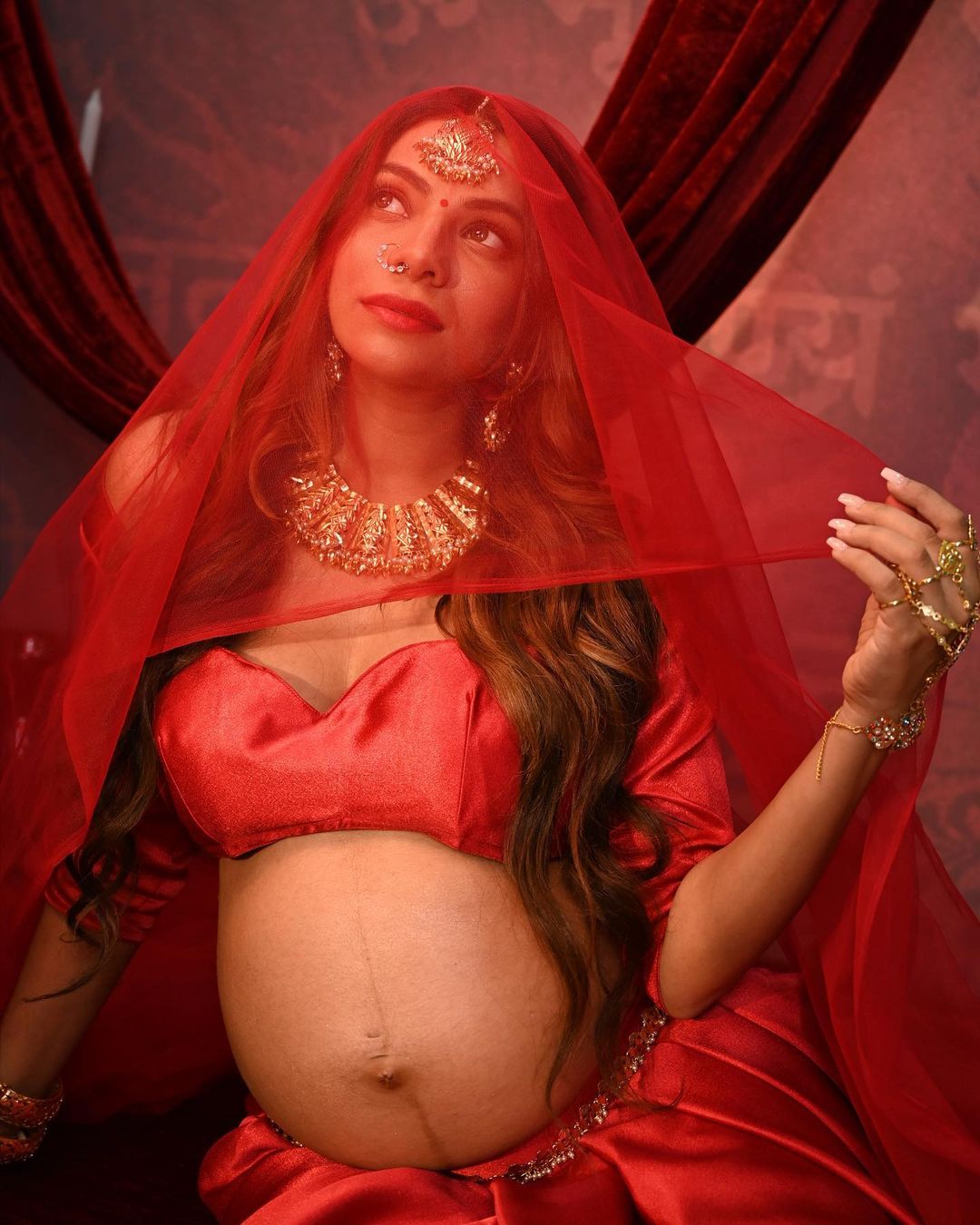 tv-actress-tanvi-thakkar-maternity-photoshoot