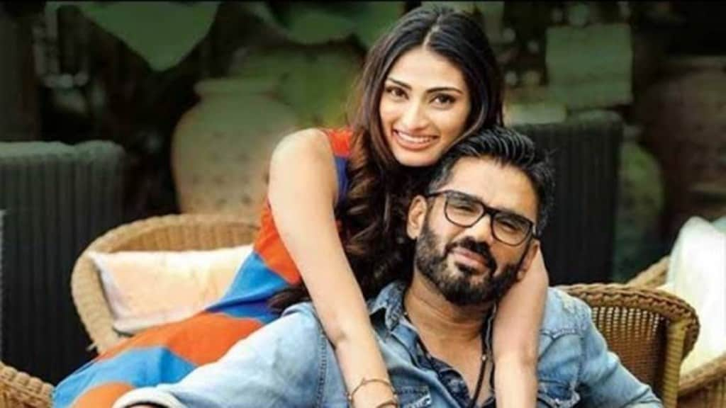 sunil shetty and athiya-shetty