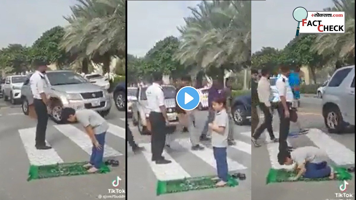 Hindu Targeted Viral Video Of Muslim Boy Namaj Causing Huge traffic Brutlly Trolled Fact Check Shows Real Face Secularism