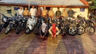 11 stolen bikes were seized by the police