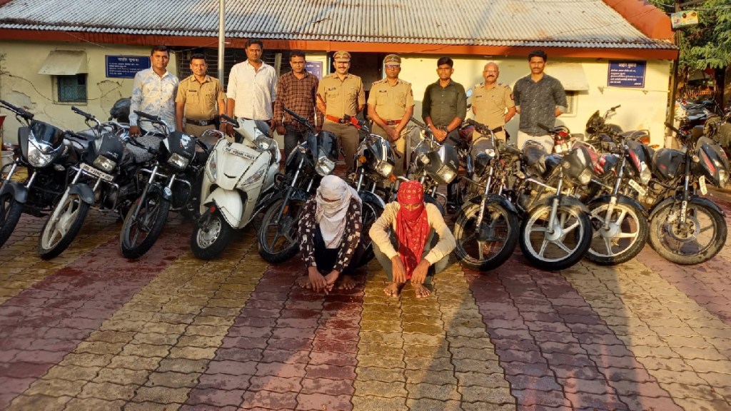11 stolen bikes were seized by the police