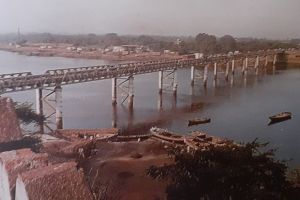 British-era iron bridge