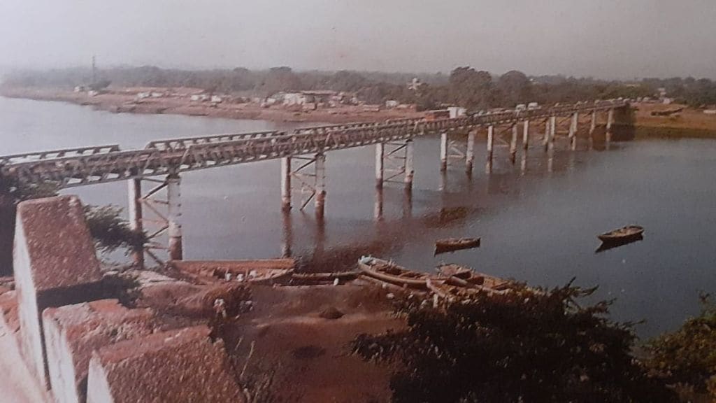 British-era iron bridge