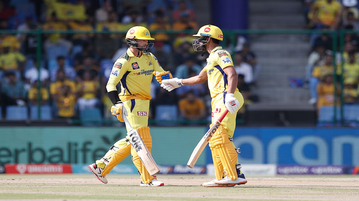 IPL2023, DC vs CSK: Rituraj-Conway's excellent half-centuries Chennai set a target of 224 runs in front of Delhi