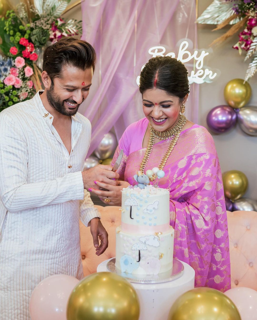Ishita Dutta Sheth Baby Shower Photos