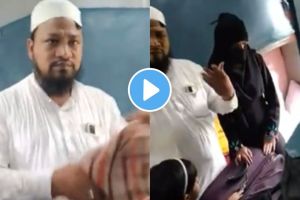 Bedsheet theft in train