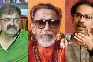 Jitendra Awhad Balasaheb Thackeray Uddhav Thackeray