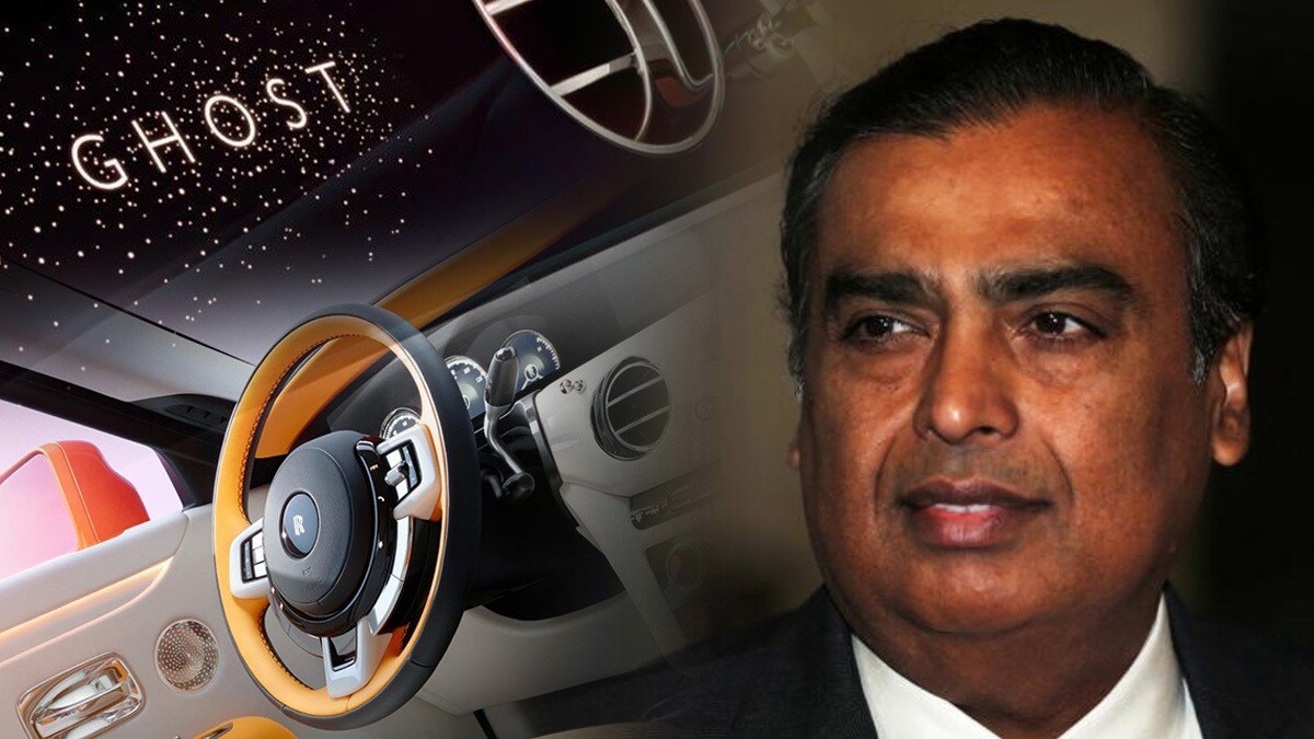 Mukesh Ambanis newest Rolls Royce Ghost Car