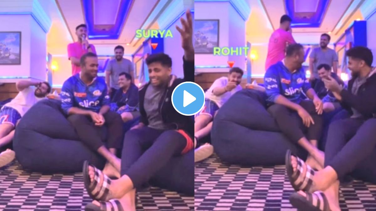 Suryakumar Yadav And Rohit Sharma Singing Funny Video