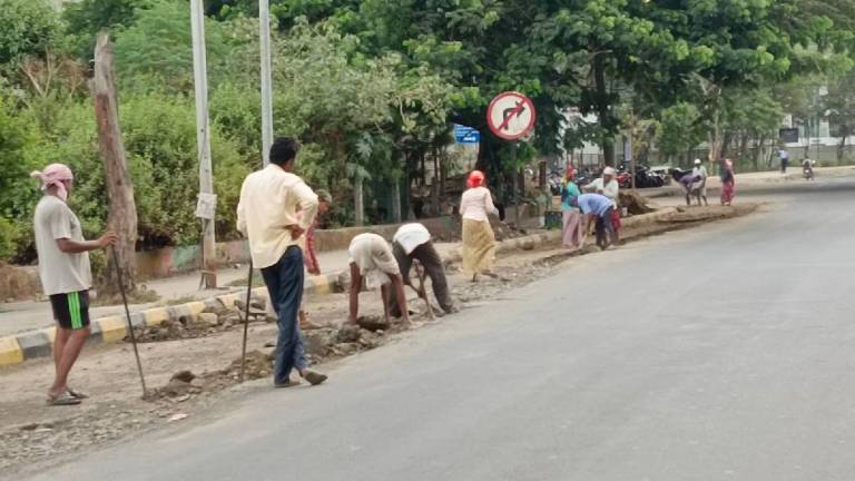 Navi Mumbai, road repair work, deadline, monsoon