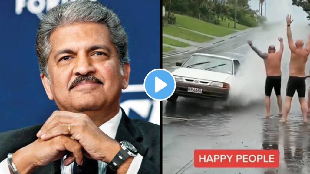 Anand Mahindra shares video
