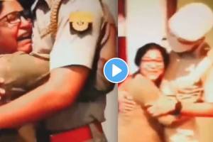Mother gets emotional seeing her son in Police uniform