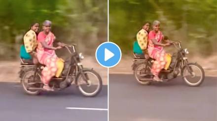 Women enjoying motorcycle ride