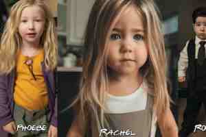 AI-generated pics of the FRIENDS cast as kids is too cute