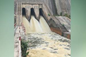 water release girna dam