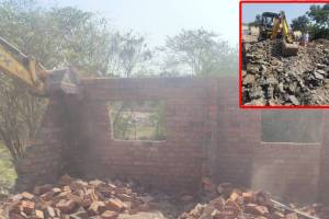 Action against illegal constructions Devichapada