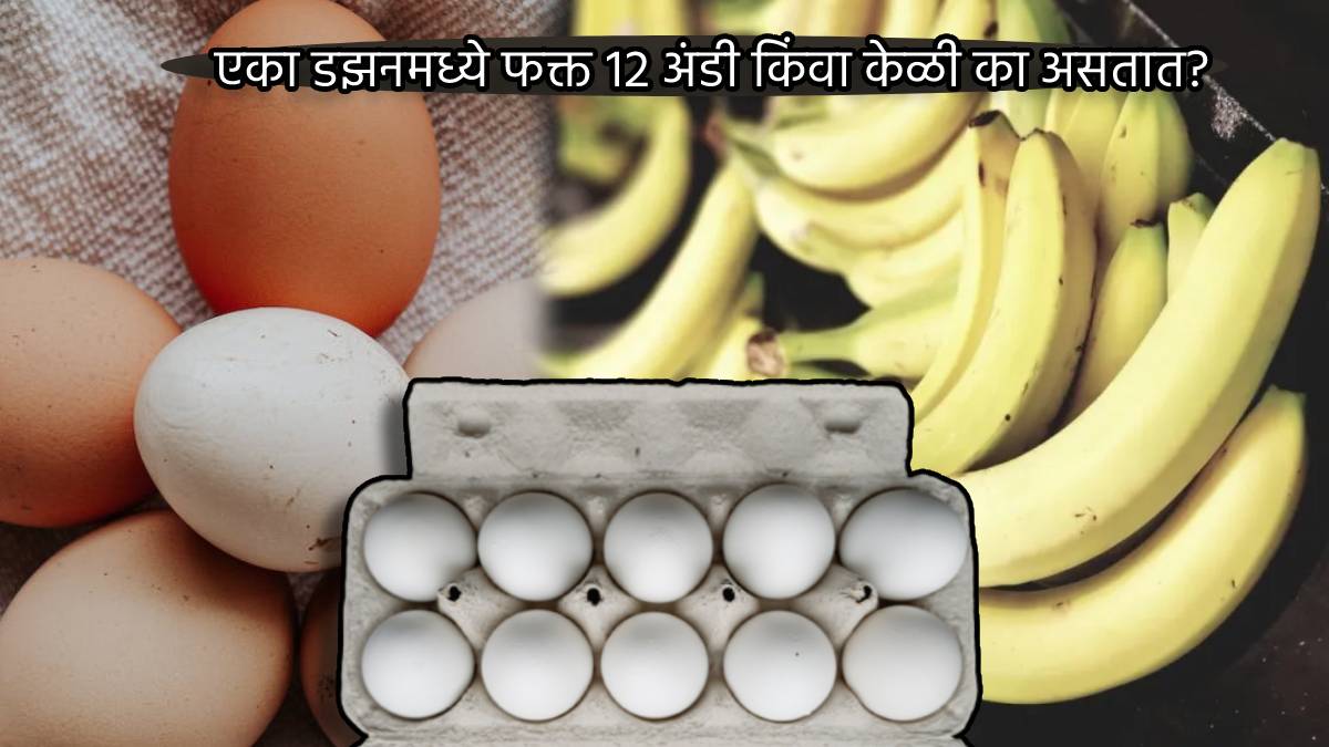 Why one Dozen Eggs or Banana Has 12 Pieces and not ten or fifteen Did You Know These Reasons