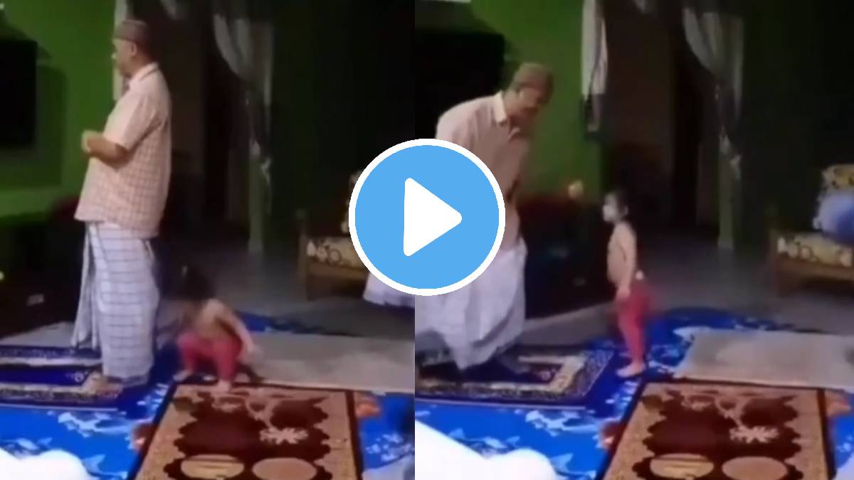 child disturbs while namaz