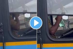 Viral Video of traffic jam
