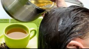 tea water benefits for long healthy and beautiful hair