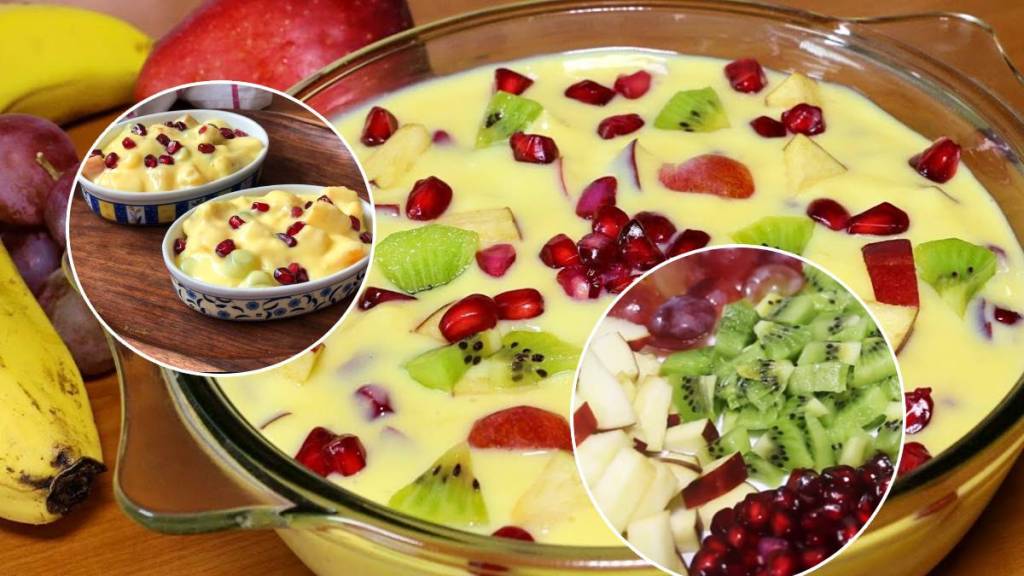 Fruit Custard Recipe | Easy Dessert Recipe