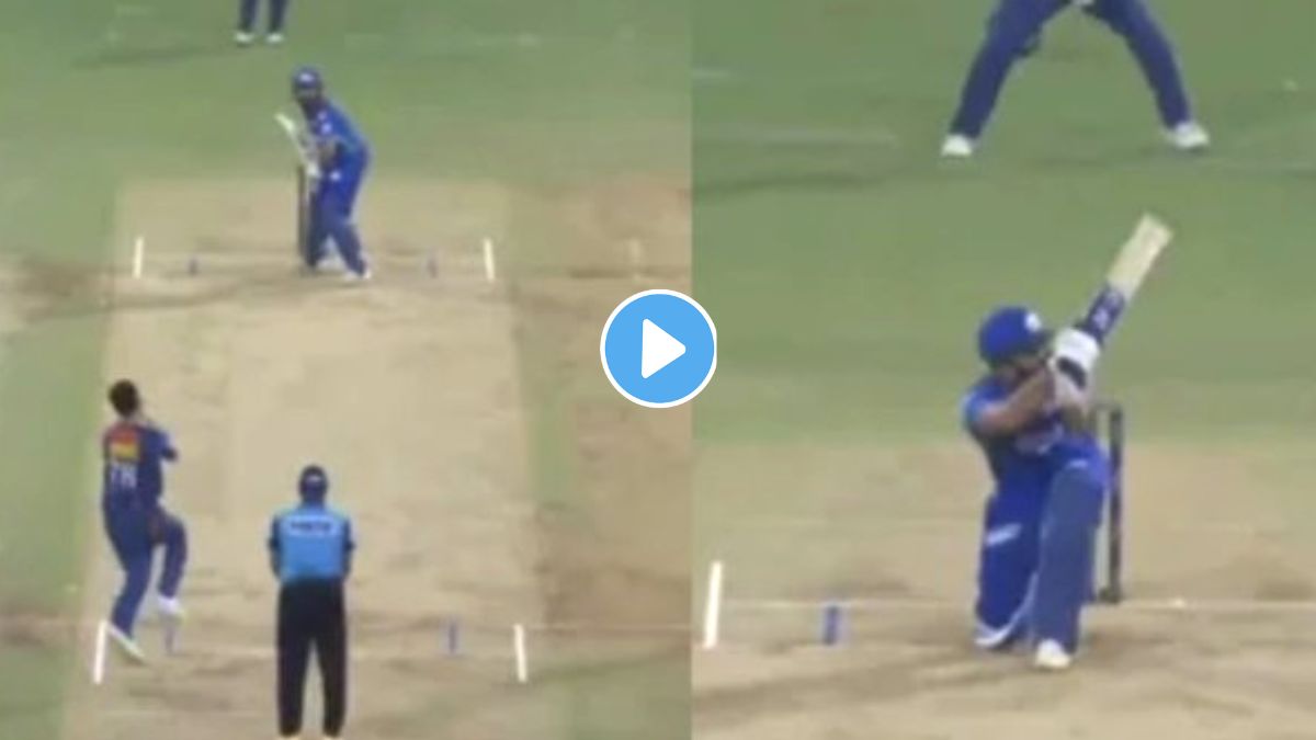 Rohit Sharma Six Video Viral