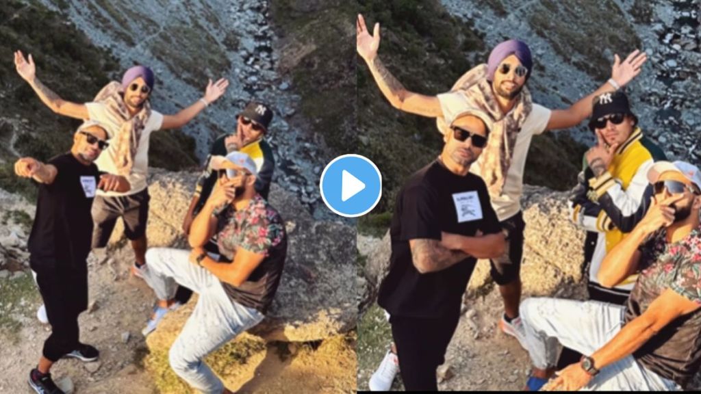 Shikhar Dhawan And Punjab Kings Players At Dharamshala
