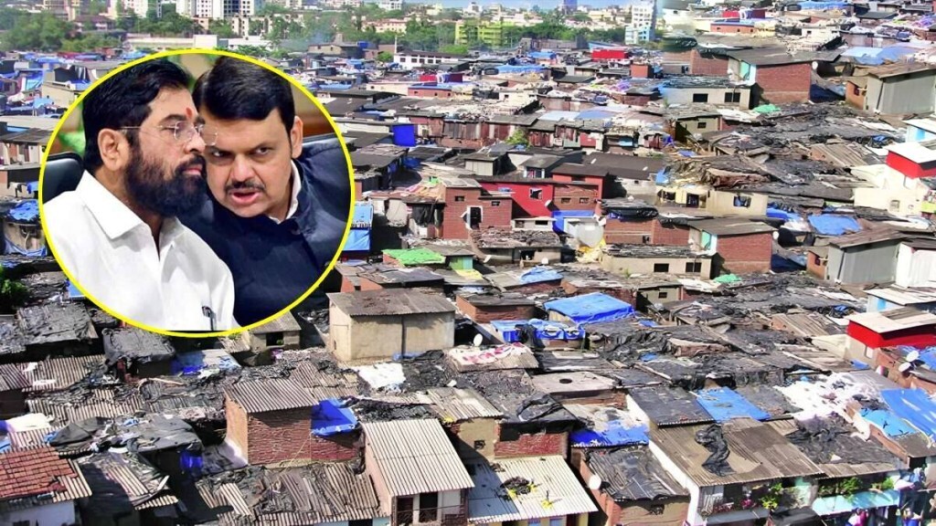 Shinde-Fadnavis slum house 2.5 lakh