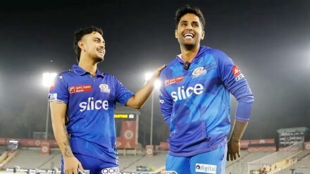 IPL2023: You always take the credit Suryakumar Yadav's aggressive batting leaves Ishan Kishan in trouble