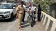 Traffic police action against reckless drivers