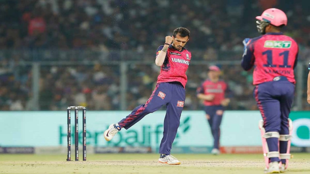 KKR vs RR Score: Kolkata gave Rajasthan a target of 150 runs Venkatesh Iyer's half-century Chahal's four wickets