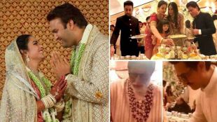 Bollywood Stars Were Serving Food the Guests