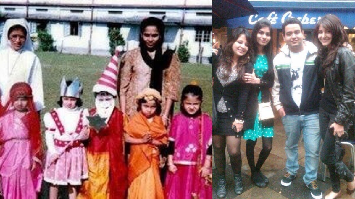 anushka sharma sakshi dhoni childhood photo