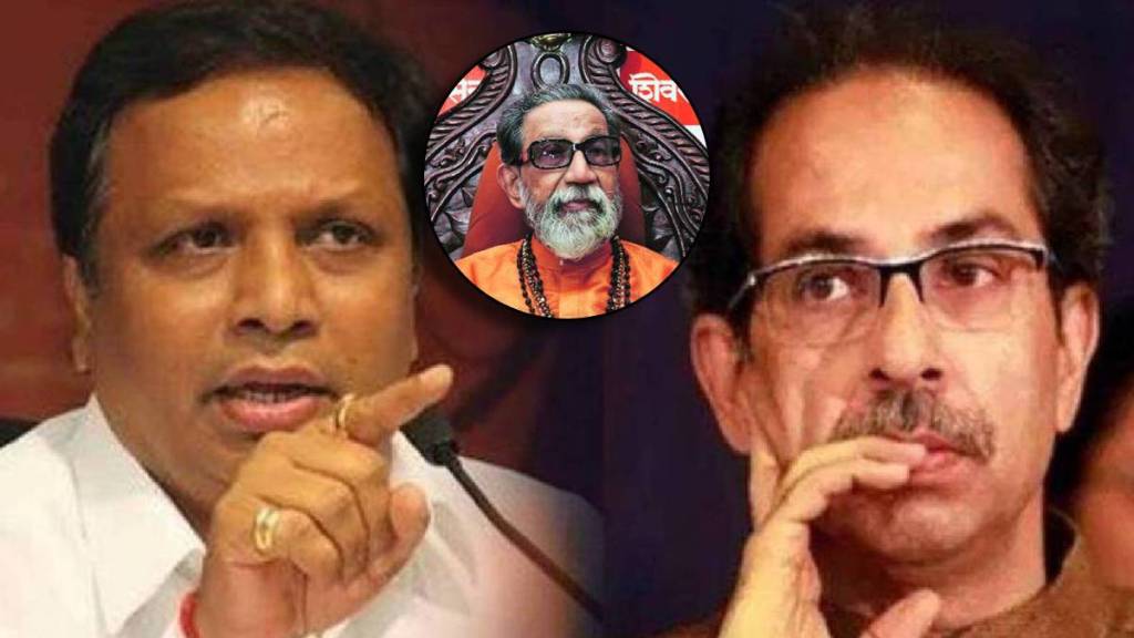 ashish shelar and uddhav thackeray