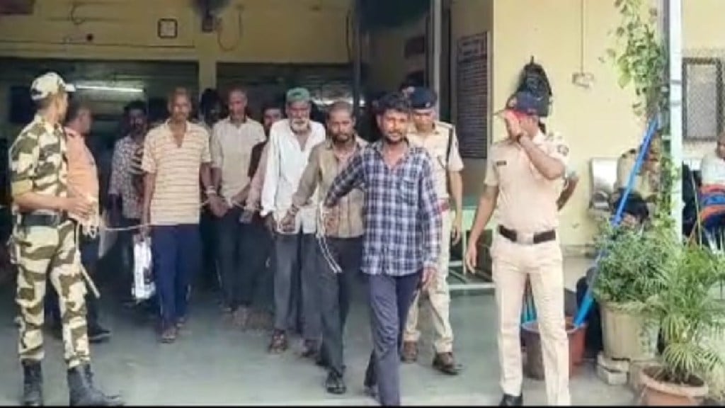 beggars arrested from Kalyan railway station area