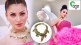 Urvashi Rautela Fake Crocodile Necklace at caans