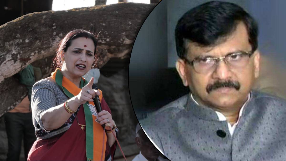 chitra wagh and sanjay raut
