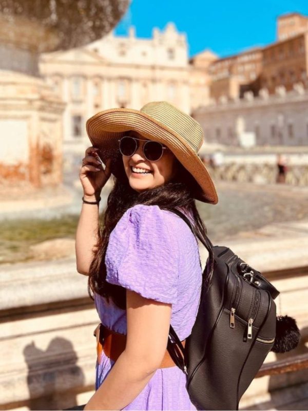 Gayatri Datar Italy Vacation
