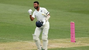 Cheteshwar Pujara joins Sachin-Gavaskar's record list by scoring a century hitting 82 runs with only fours and sixes