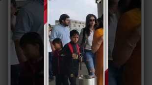 Genelia Deshmukh was spotted at the airport with her mother-in-law and children