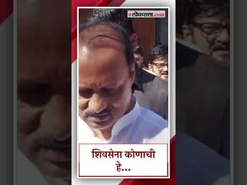 Whose Shiv Sena opposition leader ajit pawar concluded the topic in on sentence