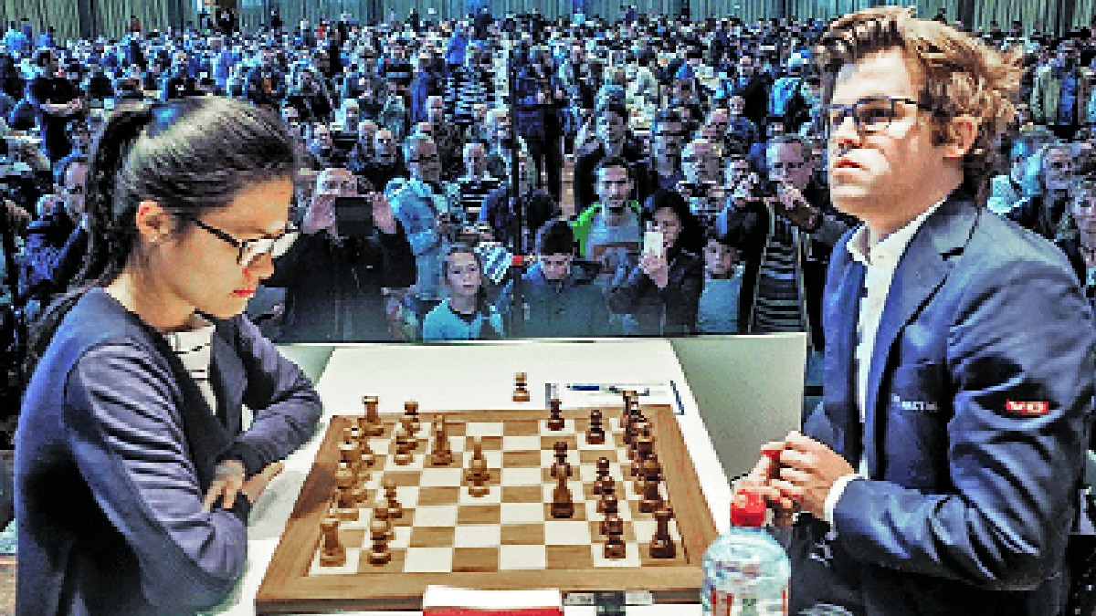 चौसष्ट घरांच्या गोष्टी वादळी हू यीफान.. Yifan Hu is the best female