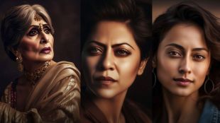 AI imagines how Amitabh Bachchan, Shah Rukh Khan, Salman Khan would look like if they swapped genders