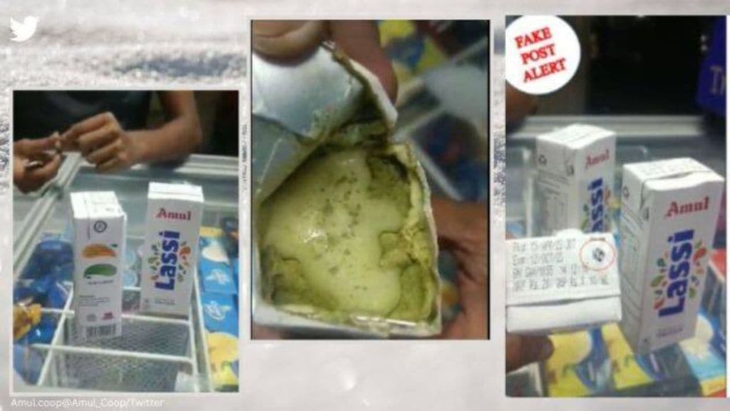 Amul issues clarification after viral video shows fungus in its lassi packs